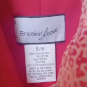 Breakin' Loose Vibrant Red Dress
